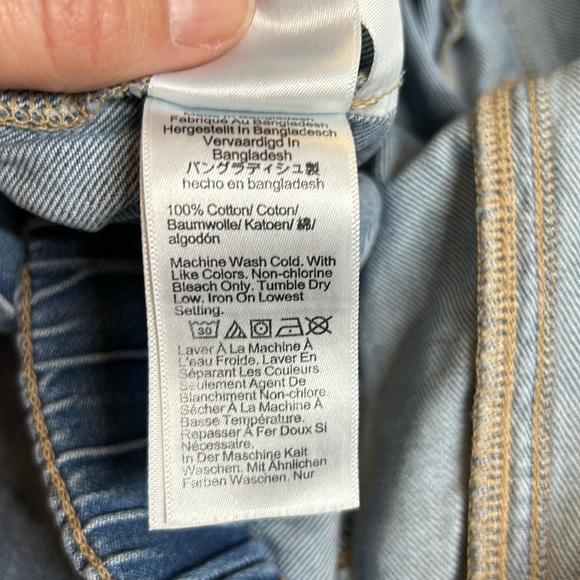 J. Crew Stretchy Waistband 100% Cotton Ankle Jeans | Size 29 - Picture 8 of 8